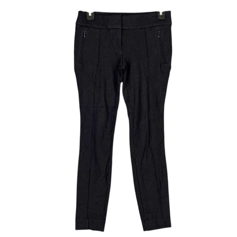 LOFT Business Casual Jeggings Pants Womens 0 Petite Black Leggings‎ Stretch